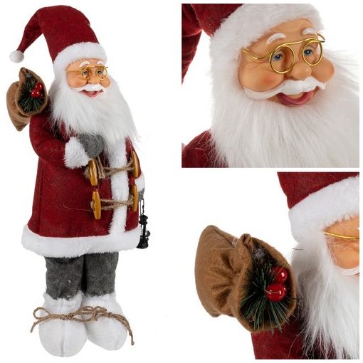 Nagy Mikulás figura 60cm - prémium minőség